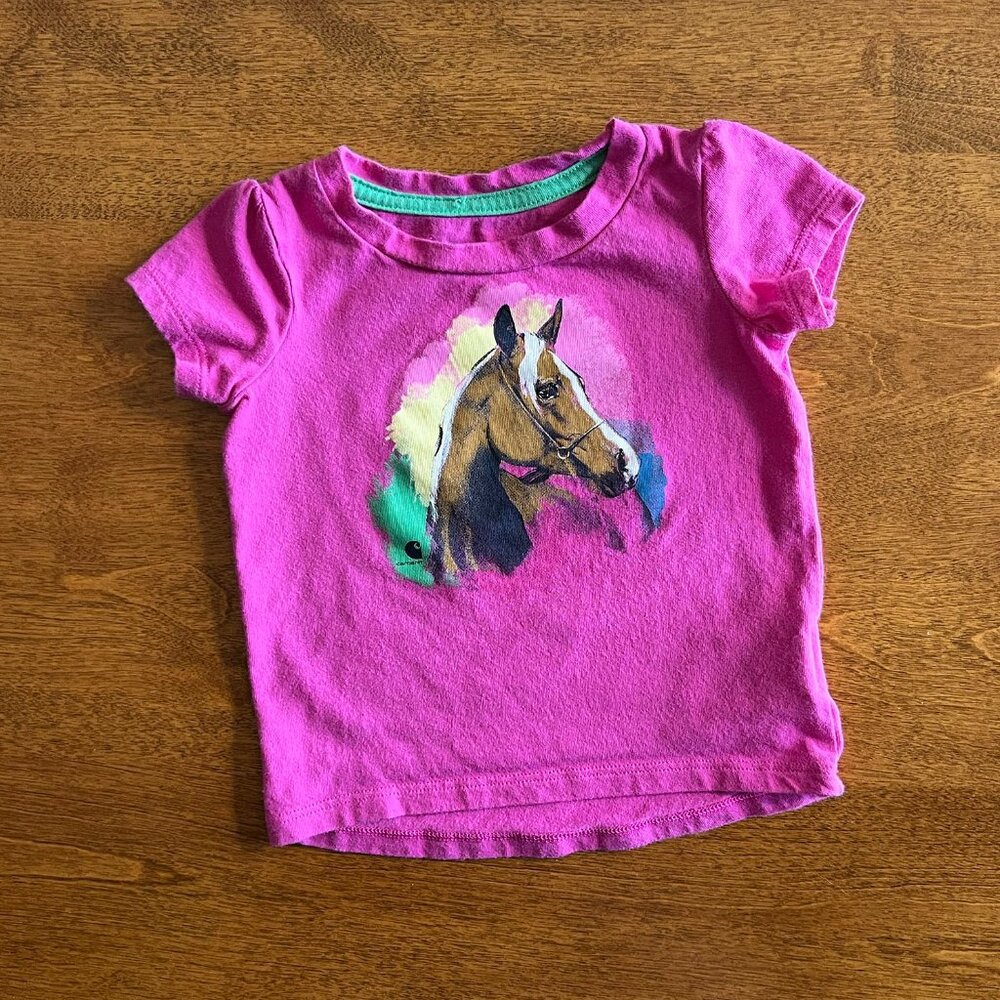 Carhartt pink horse tee 6m